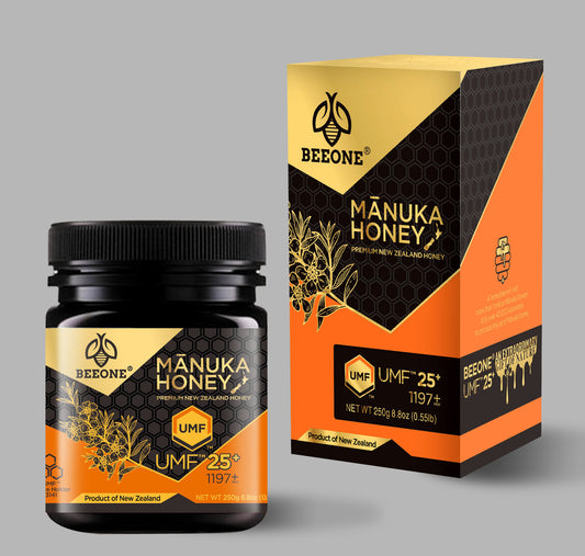 BEEONE UMF™ 25+ Mānuka Honey 250g